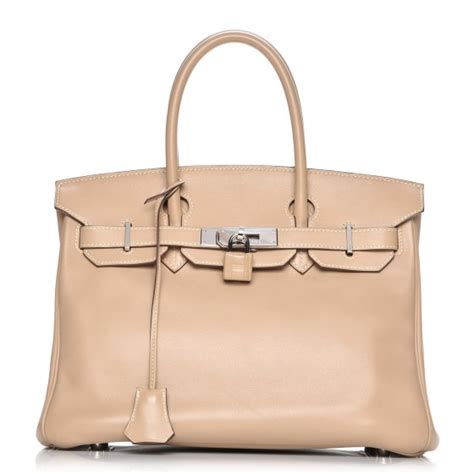 argile hermes|HERMES Swift Birkin 30 Argile 71731 .